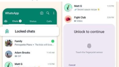 WhatsApp Locked Chats