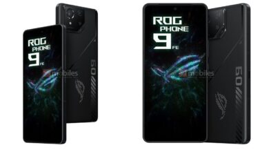 Asus ROG फ़ोन 9 FE का डिज़ाइन, पूर्ण विशिष्टताएँ लीक; स्नैपड्रैगन 8 जेन 3 SoC, 5,500mAh बैटरी मिलने की बात कही गई है