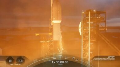 SpaceX FALCON 9 Starlink लॉन्च के बाद पहली बार बहामास के पास भूमि