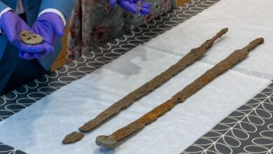 पोलैंड में पाए गए प्राचीन 2,000 साल पुरानी तलवार वैंडल योद्धा दफन से जुड़ी हुई है
