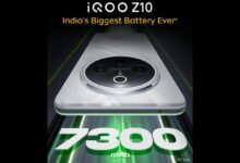 IQOO Z10 ने 11 अप्रैल को भारत में लॉन्च करने की पुष्टि की; बैटरी क्षमता का पता चला